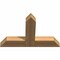 Ekena Millwork Portland Timber Gable Bracket, Western Red Cedar, 36"W x 24"H x 3 1/2"D x 5 1/2"F, 16/12 Pitch GBW036X24X0406POR00SWR - alternate 4